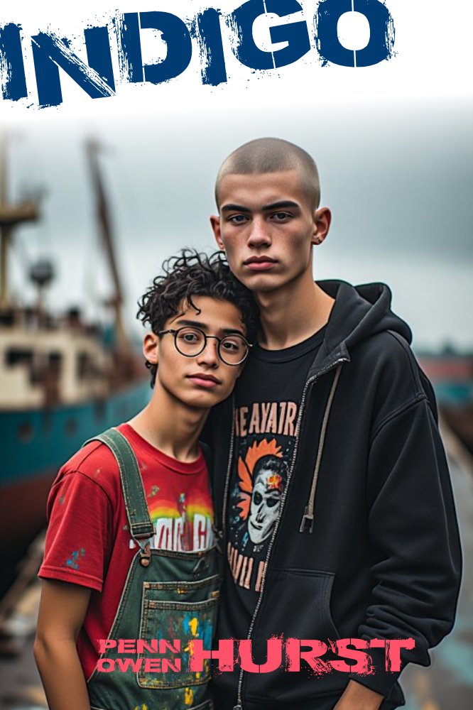 INDIGO book cover a YA romance novel by Penn Owen Hurst