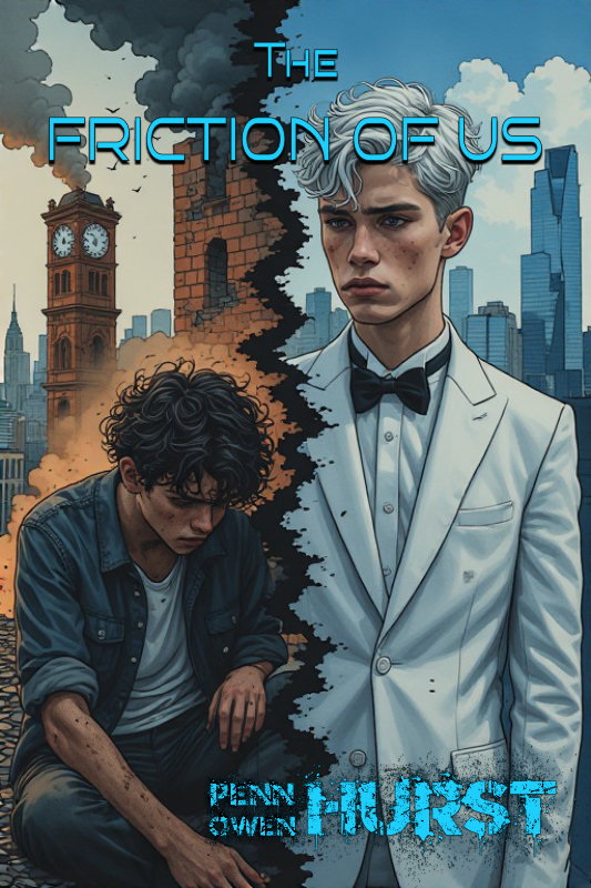 Book cover of The Friction of Us, a Penn Owen Hurst novel
